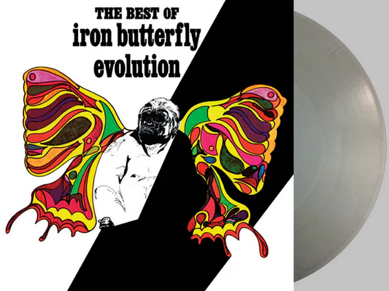 The Best Of Iron Butterfly: Evolution [LP Metallic Silver 180 Gram Audiophile Vinyl]
