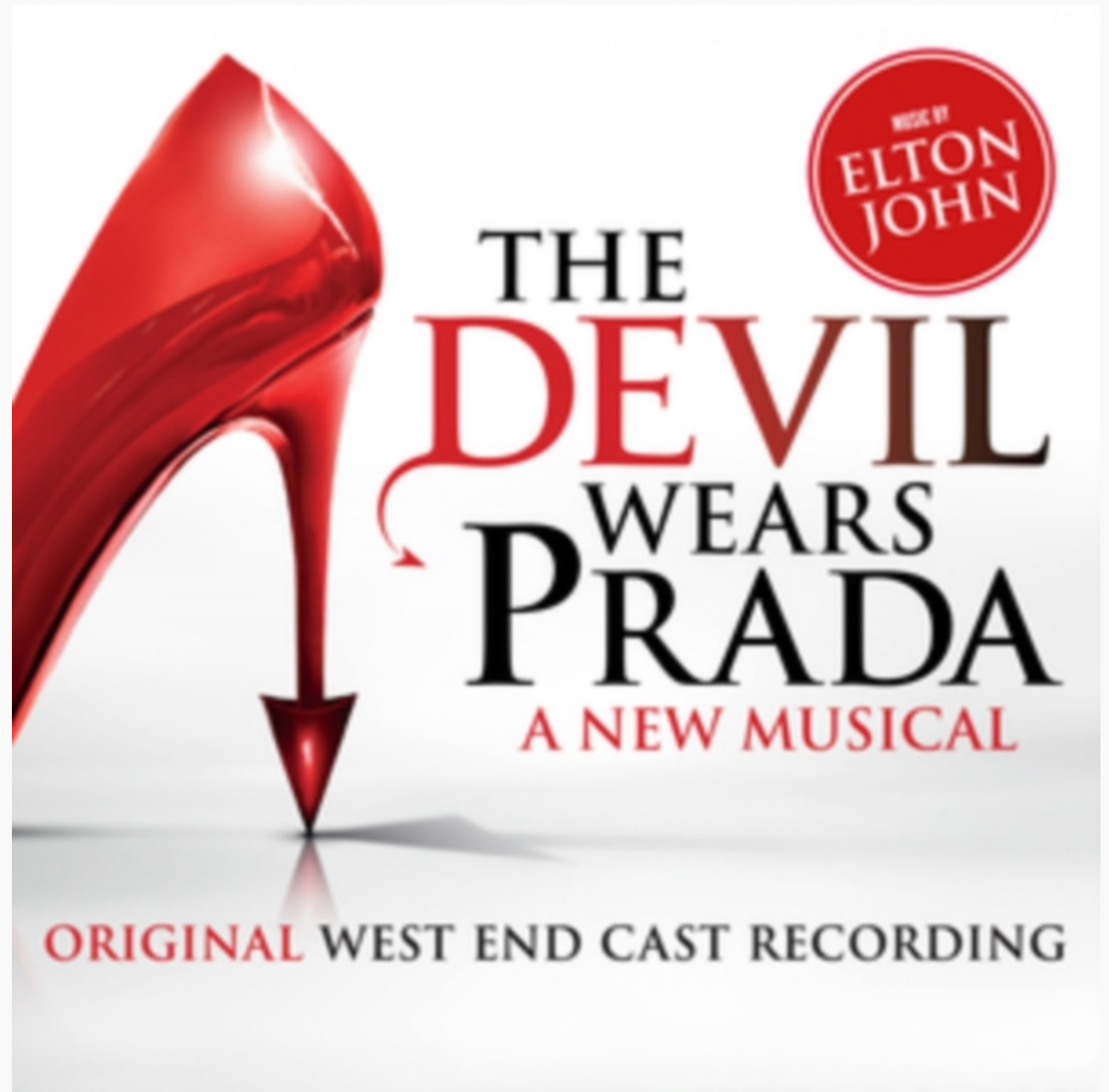 The Devil Wears Prada A New Musical (Original West End Cast Recording [LP] (Red 180 Gram Vinyl)