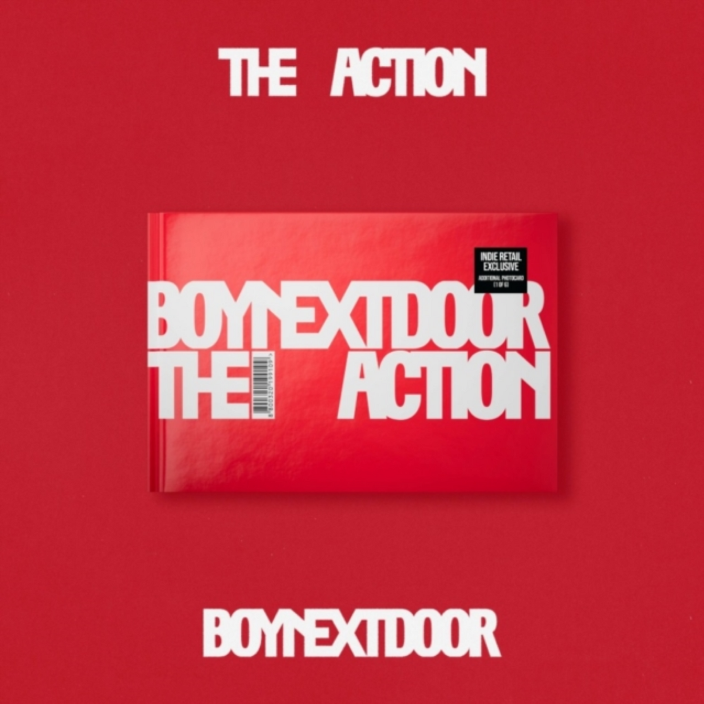 Boynextdoor 5th Ep (The Action) (Play Version) [CD] (Photobook Photocard Sticker Pop-Up Card Tabloid Poster Photo Print Additional Photocard)