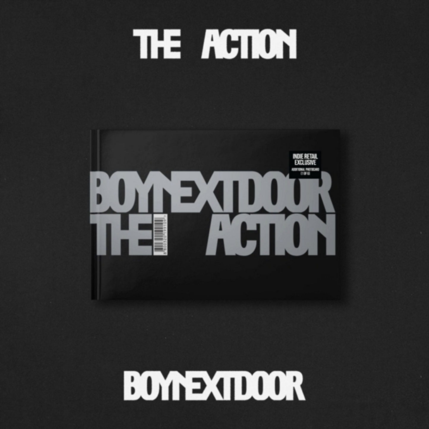 Boynextdoor 5th Ep (The Action) (Pause Version) [CD] (Photobook Photocard Sticker Pop-Up Card Tabloid Poster Scanned Paper Additional Photocard)