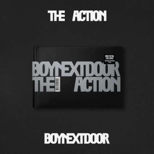 Boynextdoor 5th Ep (The Action) (Pause Version) [CD] (Photobook Photocard Sticker Pop-Up Card Tabloid Poster Scanned Paper Additional Photocard)