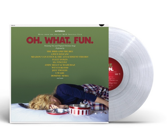 Oh. What. Fun. [Ultra-Clear Glitter Vinyl]