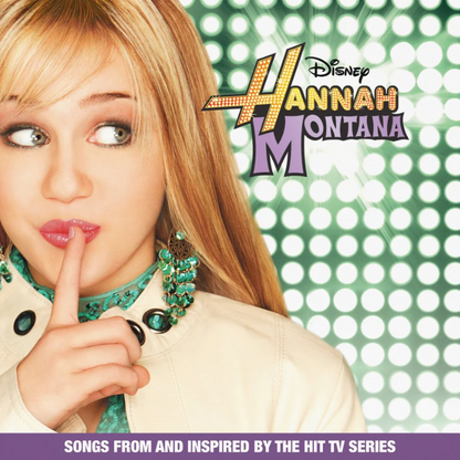 Various Artists — Hannah Montana [Green Splatter Soundtrack LP] — album artwork