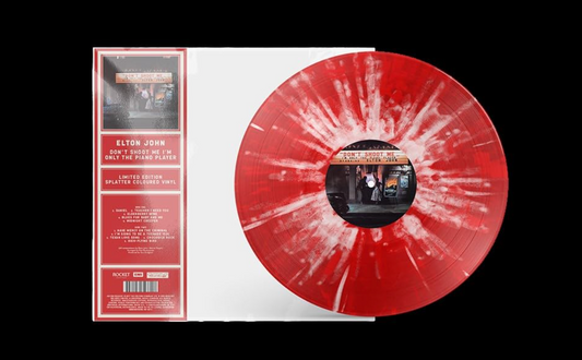 Don't Shoot Me I'm Only The Piano Player [Red w/ White Splatter Color Vinyl]