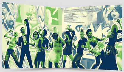 Sims 25th (Soundtrack) [2LP Half Clear & Half Neon Green Vinyl]