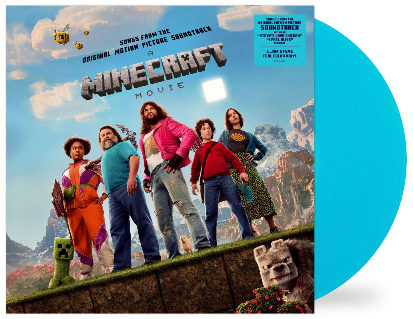 A Minecraft Movie (Songs From A Minecraft Movie) [LP] (Teal Vinyl)