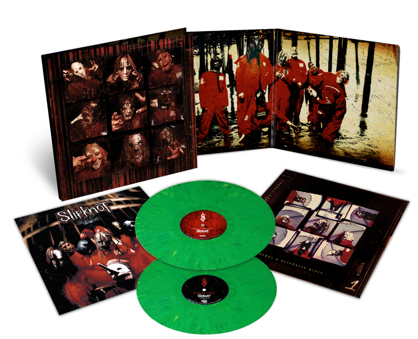 Slipknot [2LP] (Jade 140 Gram Vinyl 25th Anniversary Edition Unreleased Demos & Alternative Mixes Limited)