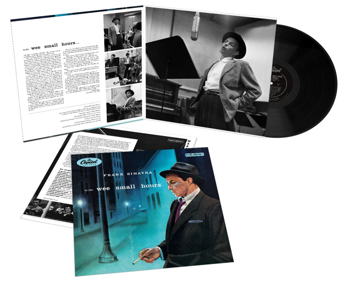 Frank Sinatra — In the Wee Small Hours [Tone Poet Mono 180g LP] — packaging and record