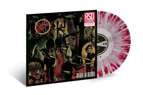 Slayer - Reign In Blood [Clear & Red Splatter Vinyl]