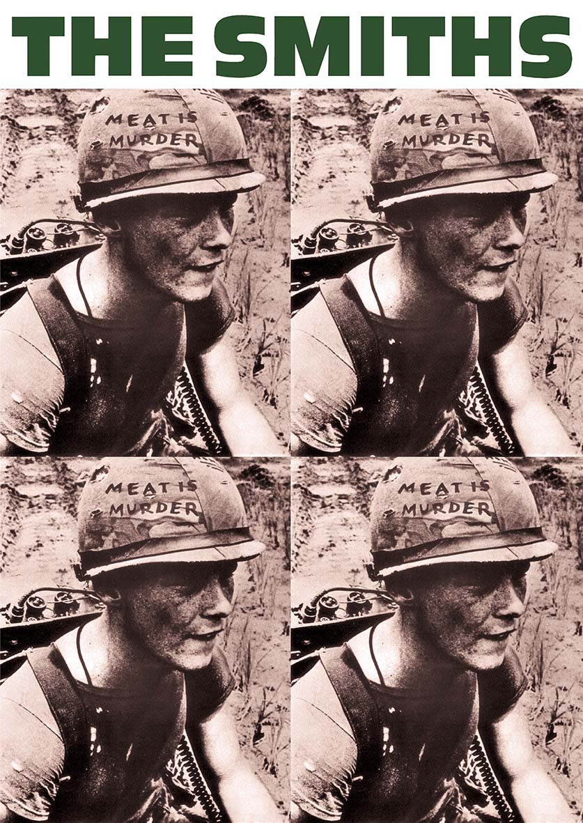 The Smiths Meat Is Murder album cover poster, 24 x 33 inches