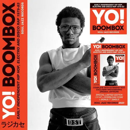Soul Jazz Records - YO! BOOMBOX Early Independent Hip Hop, Electro And Disco Rap 1979-83 [Vinyl 3LP w/ Bonus 7" Single Indie]