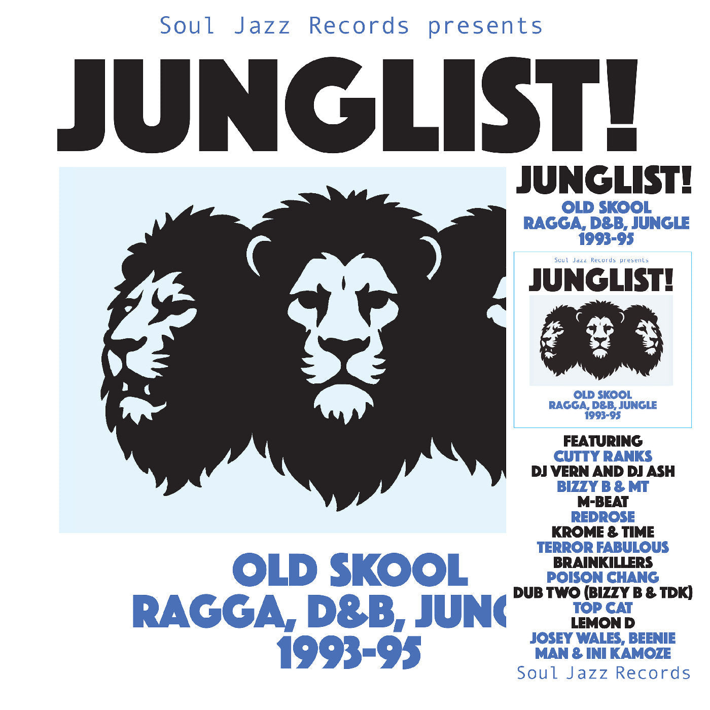 Junglist! Old Skool Ragga, D&B, Jungle [CD]