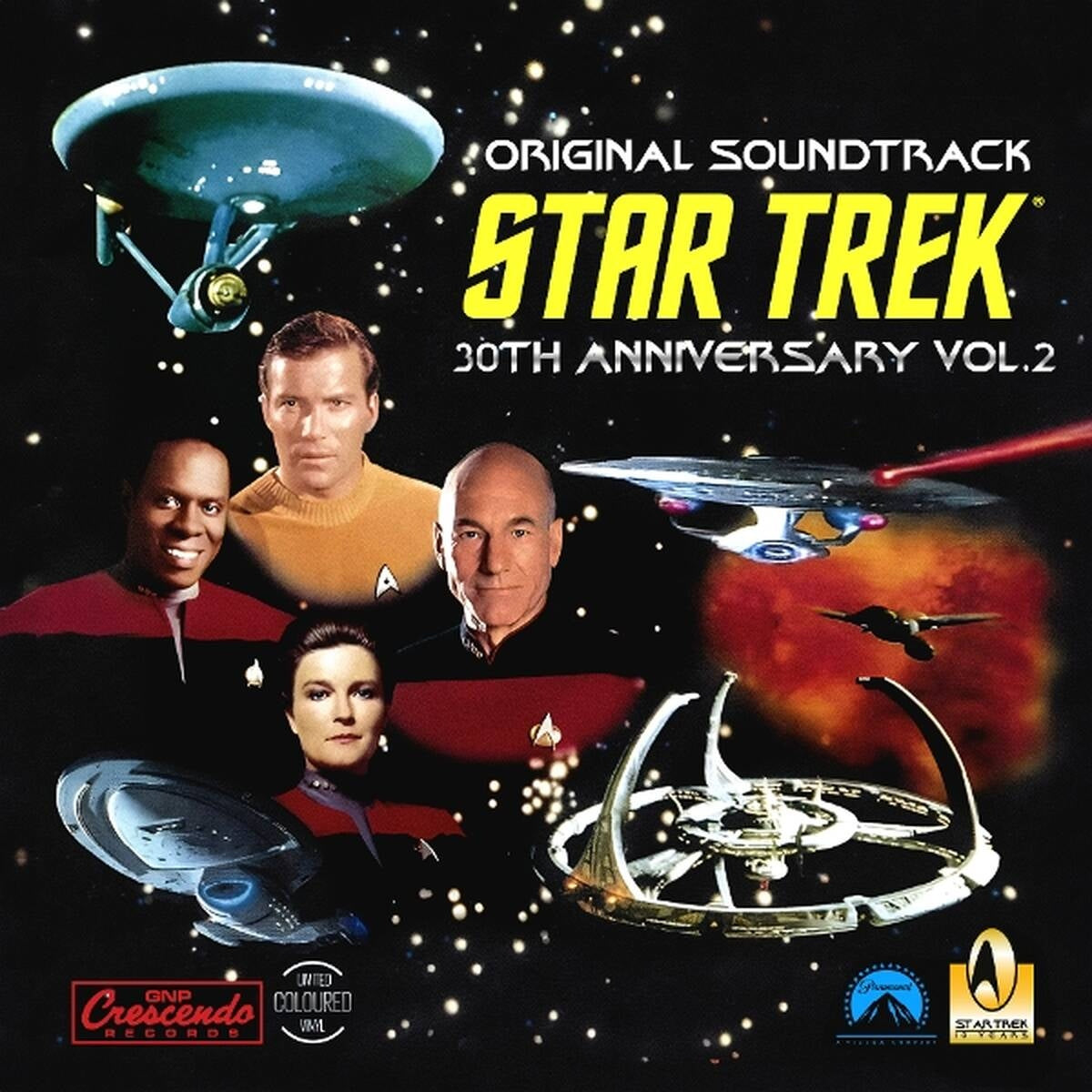 Star Trek 30th Anniversary Vol. 2 (Soundtrack) [LP Yellow Vinyl]