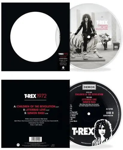 T. Rex - Children Of The Revolution / Jitterbug Love / Sunken Rags [7" Picture Disc Vinyl]