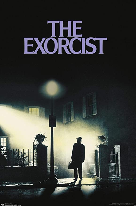 The Exorcist horror movie poster, 24 x 36 inches