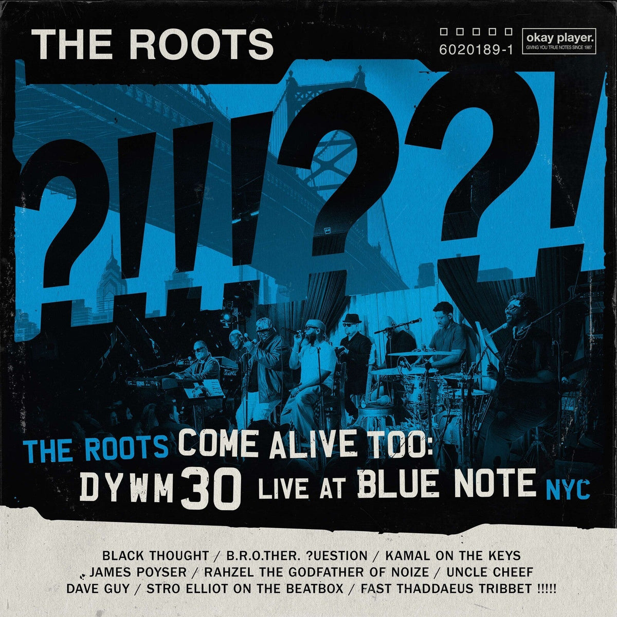 The Roots — Come Alive Too: DYWM30 Live at the Blue Note NYC [2LP] — album cover
