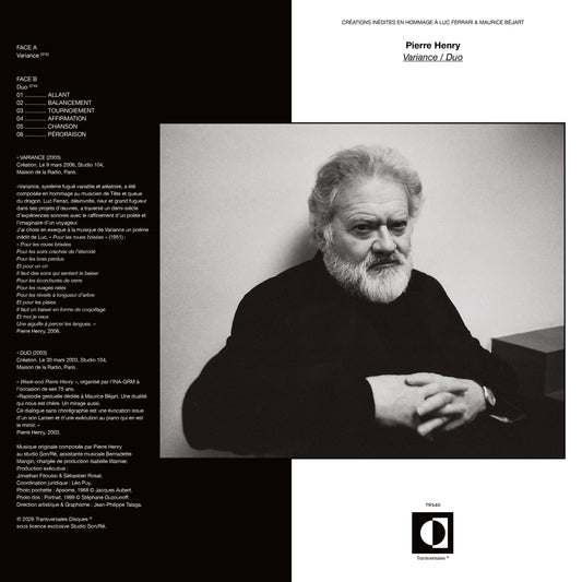 Pierre Henry - Variance / Duo [LP]