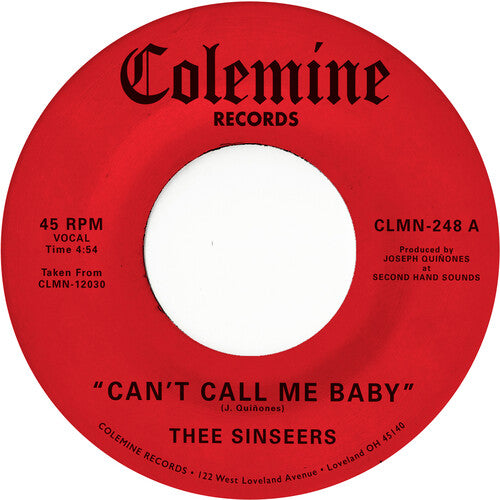 Can't Call Me Baby / Take A Chance [7" Vinyl]