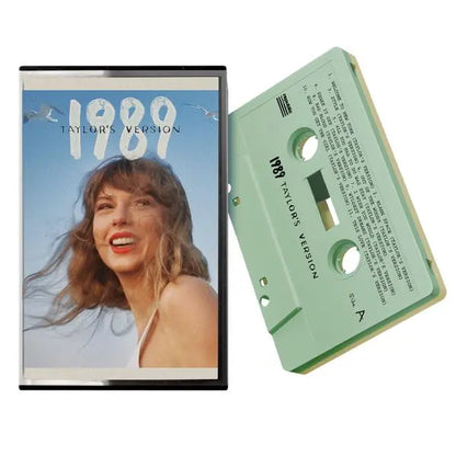 Taylor Swift - 1989 (Taylor's Version) [Aquamarine Green & Sunrise Boulevard Yellow Cassette]