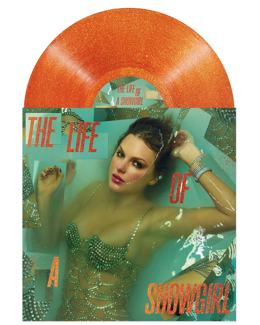 The Life of a Showgirl: Sweat and Vanilla Perfume Portofino [Orange Glitter Vinyl]
