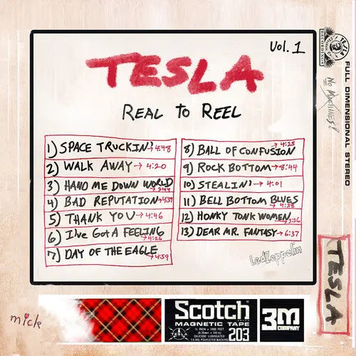 Tesla - Real To Reel Vol 1 [Deluxe 2LP]