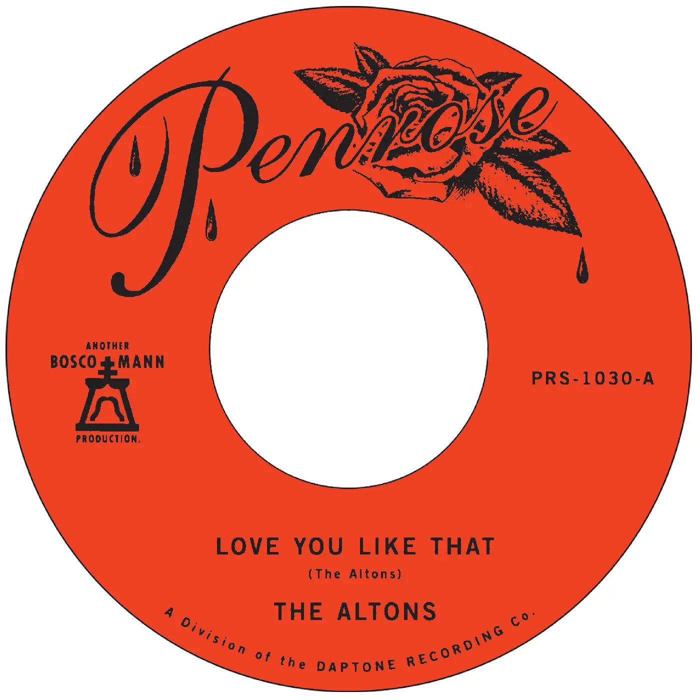 The Altons - Love You Like That B/W I Try I Try [Vinyl]