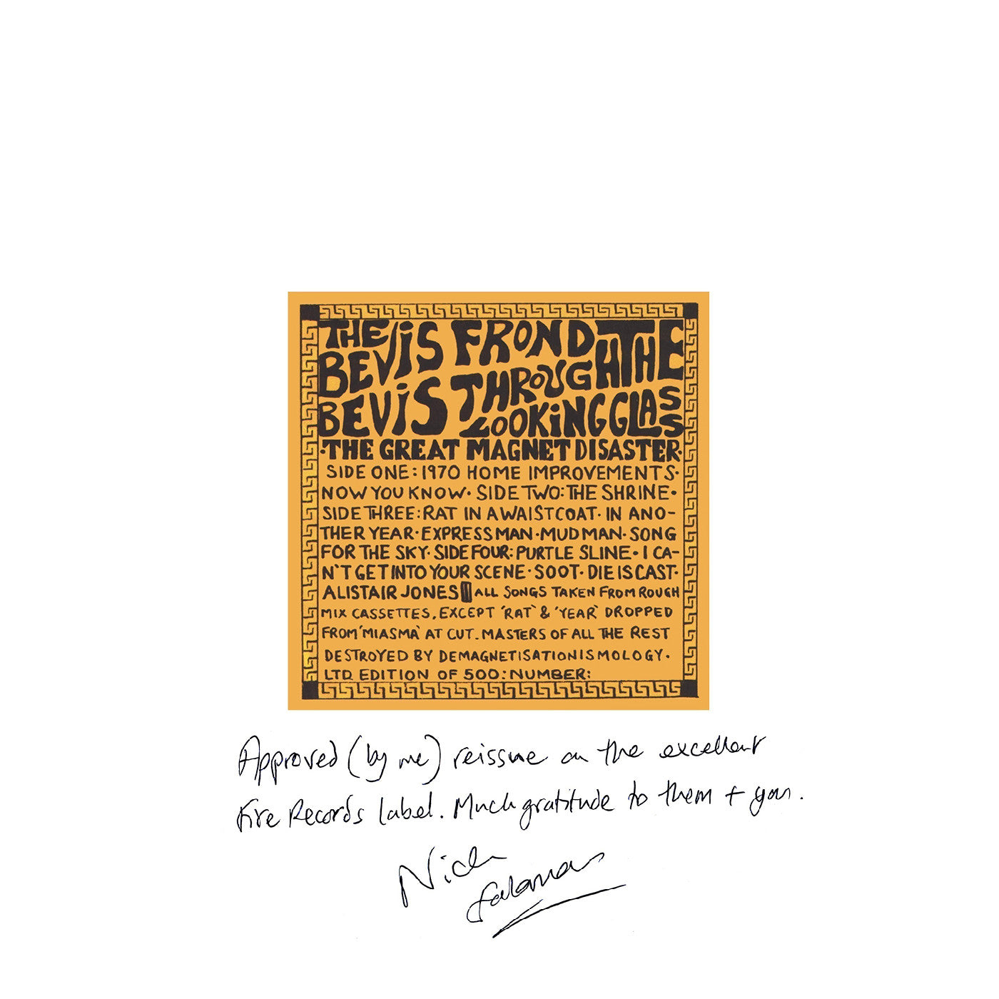 Bevis Through The Looking Glass [2LP]