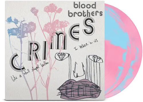 The Blood Brothers - Crimes (Collector's Edition) [Bubblegum Pink & Baby Blue Vinyl]