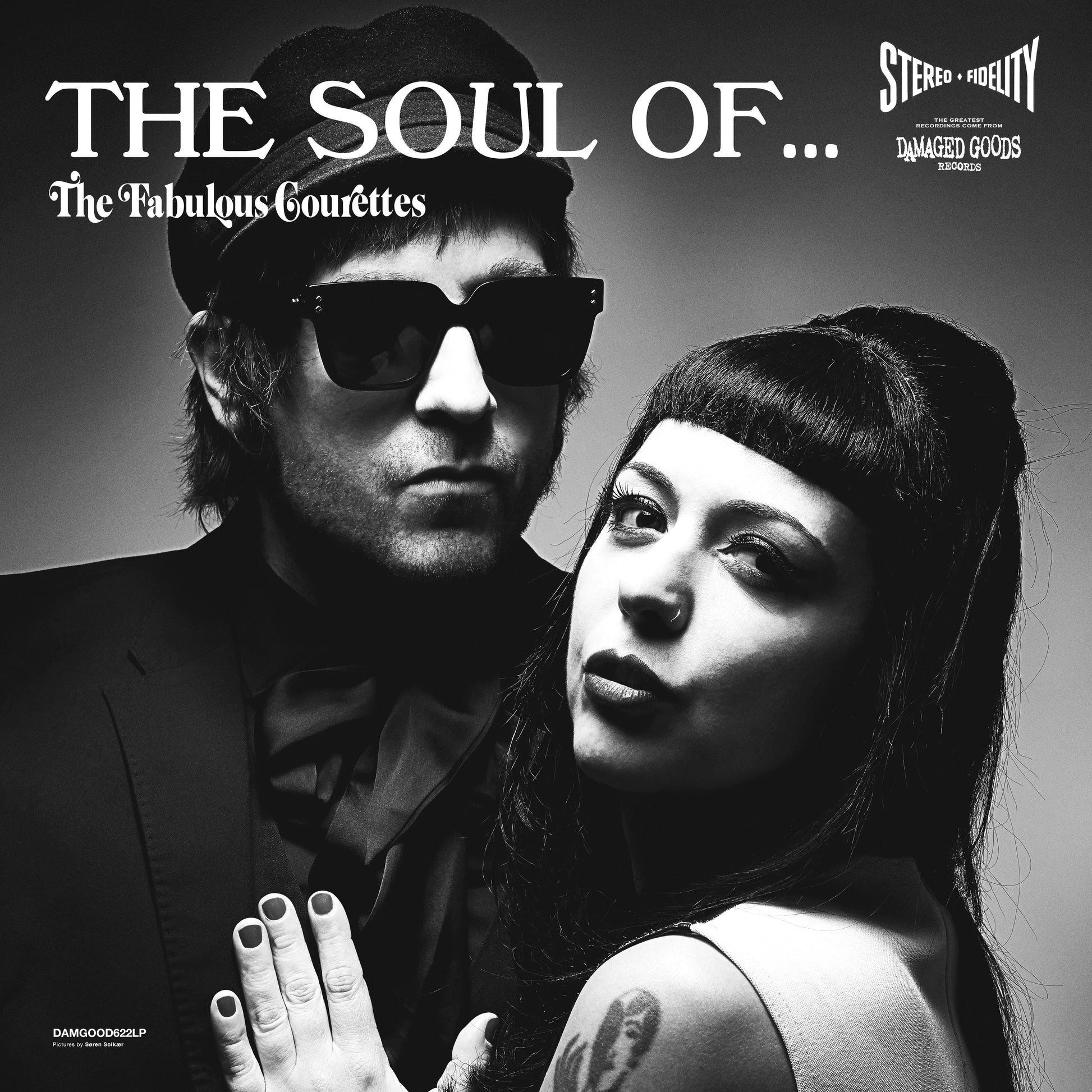 The Courettes - The Soul Of...The Fabulous Courettes (Black/White Split Vinyl) [LP]