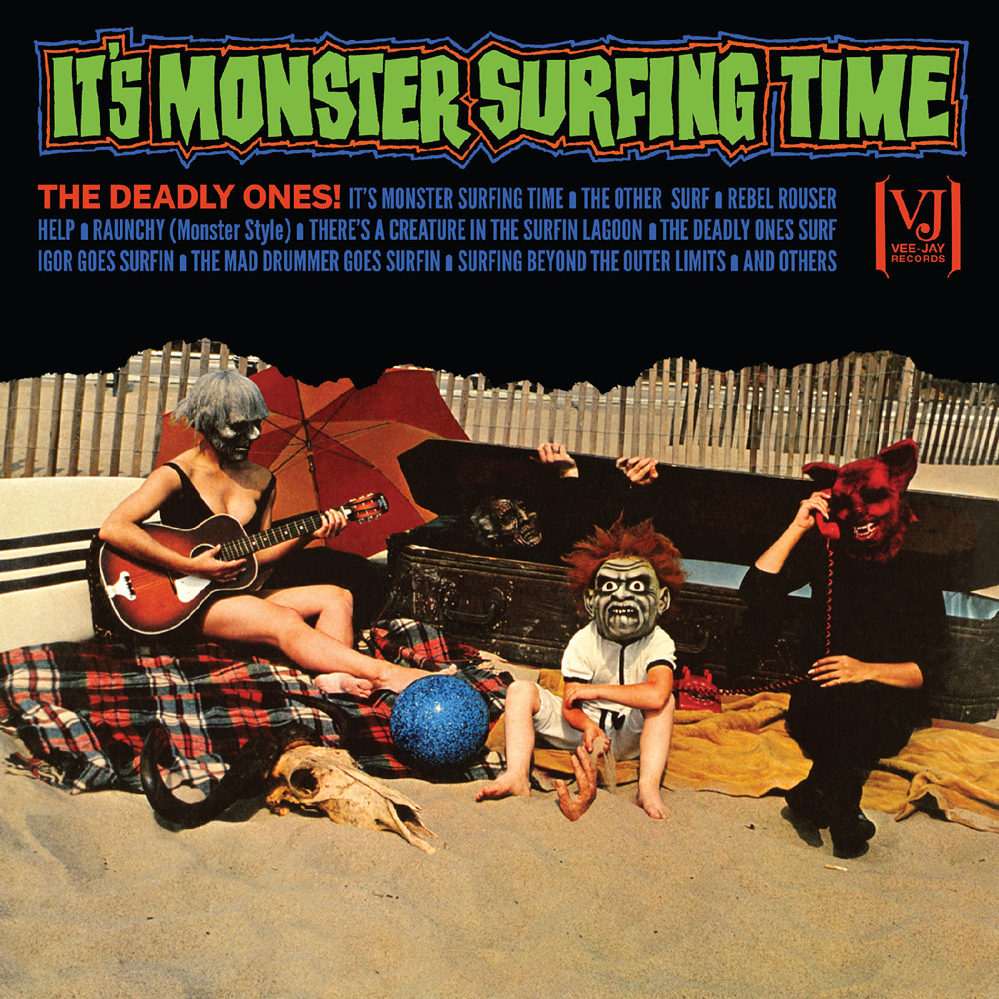 It's Monster Surfing Time (All-Analog) (Bloody Pumpkin Vinyl)