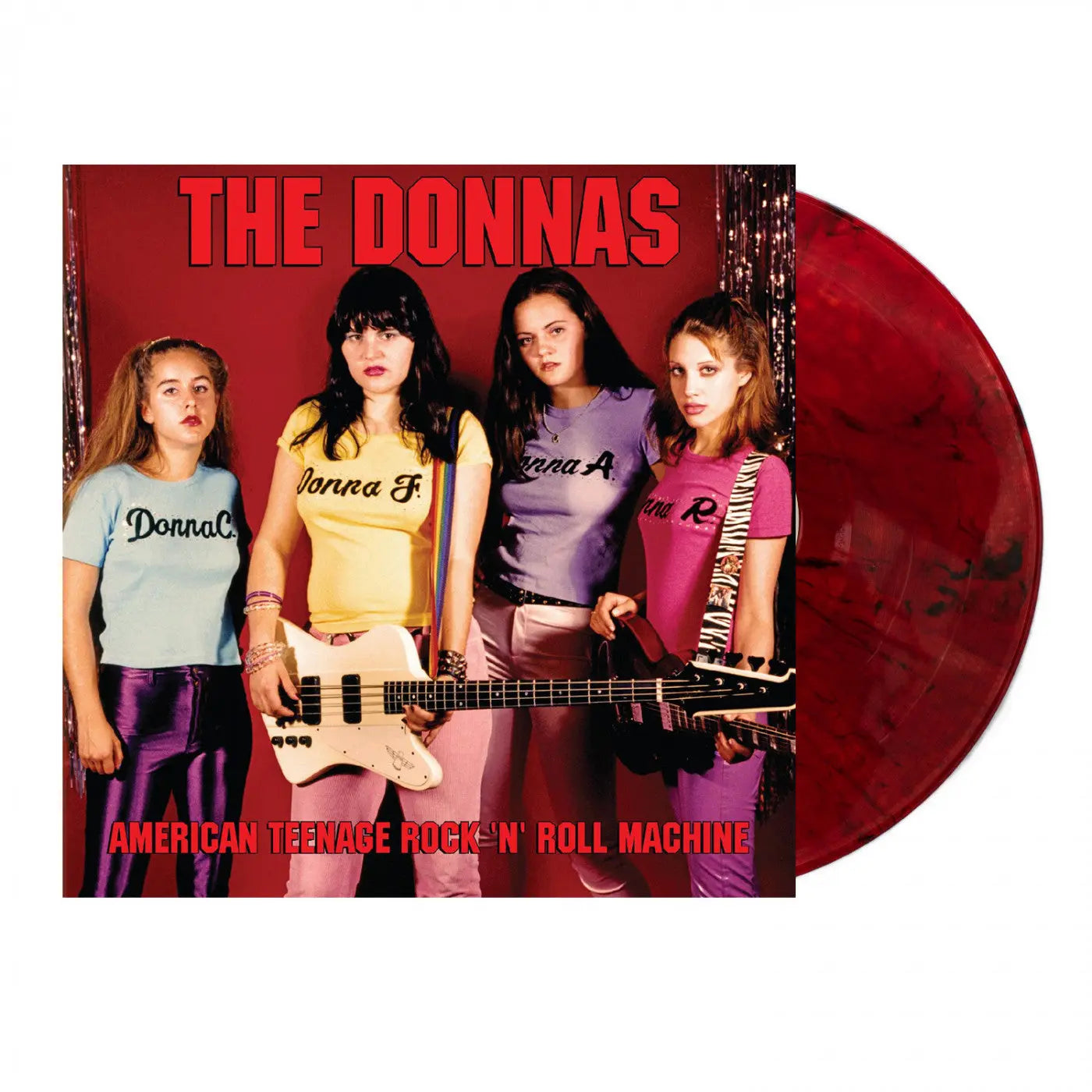 The Donnas - American Teenage Rock 'N' Roll Machine [Fire Orange Black Swirl Vinyl Pin-up Calendar]