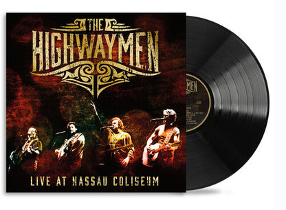 The Highwaymen — Live at Nassau Coliseum [Vinyl] — cover artwork
