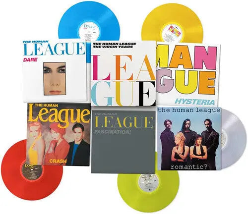 The Human League - The Virgin Years [5 Color LP Vinyl Box Set]