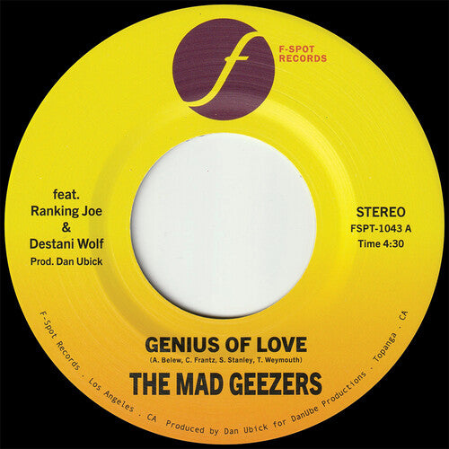 Genius Of Love B/W Genius Of Dub [7"]