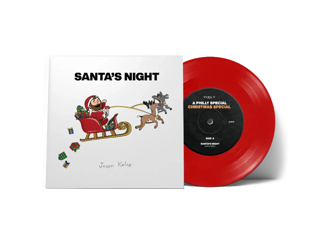 The Philly Specials - Santa's Night by Jason Kelce [7" Vinyl Single + 500 pc. Puzzle]