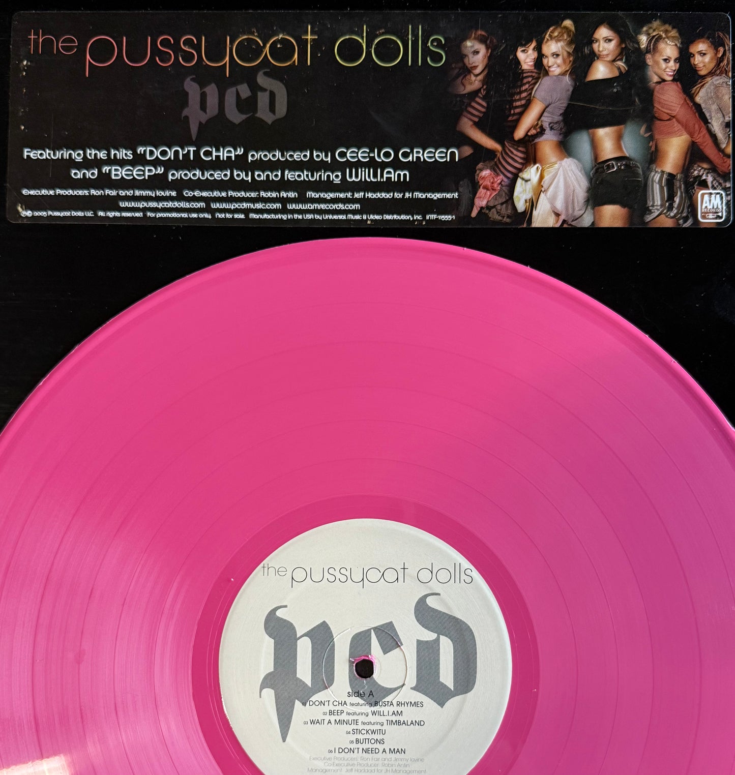 The Pussycat Dolls - PCD [Promo Pink Vinyl]