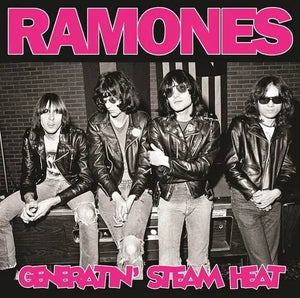 Ramones – Generatin' Steam Heat: Live In Germany 1978 / Live At CBGB's 1976: FM Broadcast album artwork and packaging