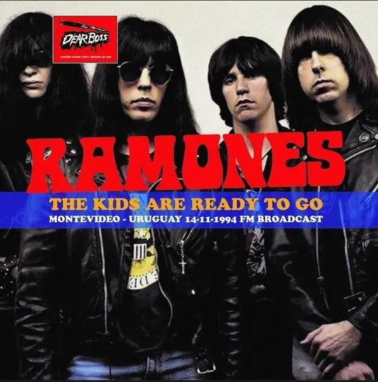 The Ramones - The Kids Are Ready To Go: Montevideo, Uruguay 14-11-1994 FM Broadcast (Splatter Vinyl) [LP]