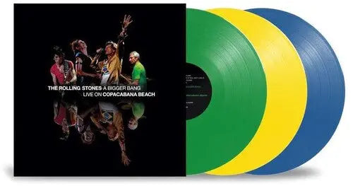 The Rolling Stones - A Bigger Bang Live On Copacabana Beach [Green Yellow Blue 3LP Vinyl]