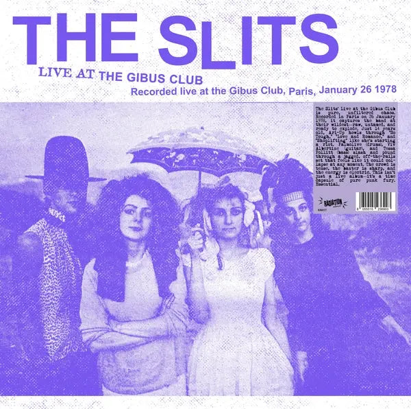 The Slits - Live At The Gibus Club [LP]
