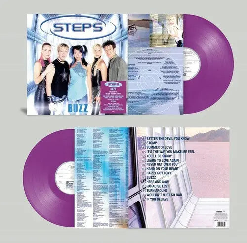 The Steps - Buzz [Violet Vinyl]