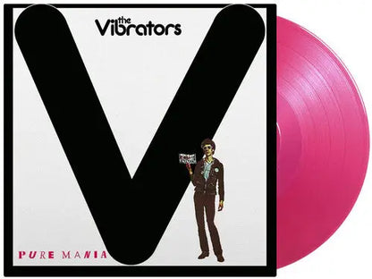 The Vibrators — Pure Mania [Translucent Magenta Vinyl] — cover artwork