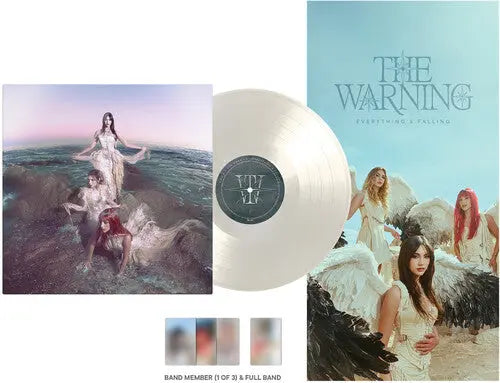 The Warning - Everything’s Falling [LP Feather Vinyl Folded Poster Band Member Photocard Full Band Photocard]