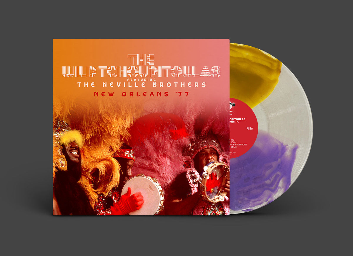 The Wild Tchoupitoulas — New Orleans ’77: Featuring the Neville Brothers [180g LP] — album artwork