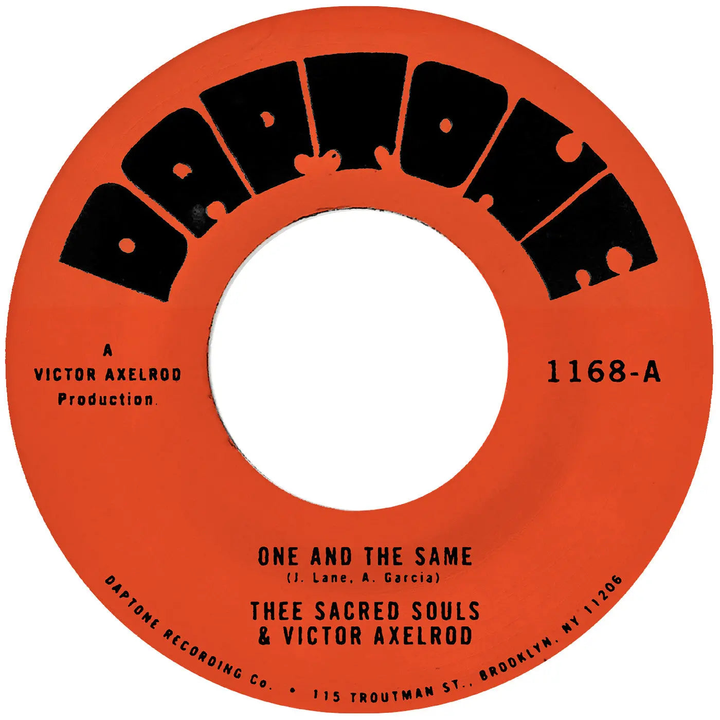 Thee Sacred Souls - One And The Same B/W Same Difference [7"]