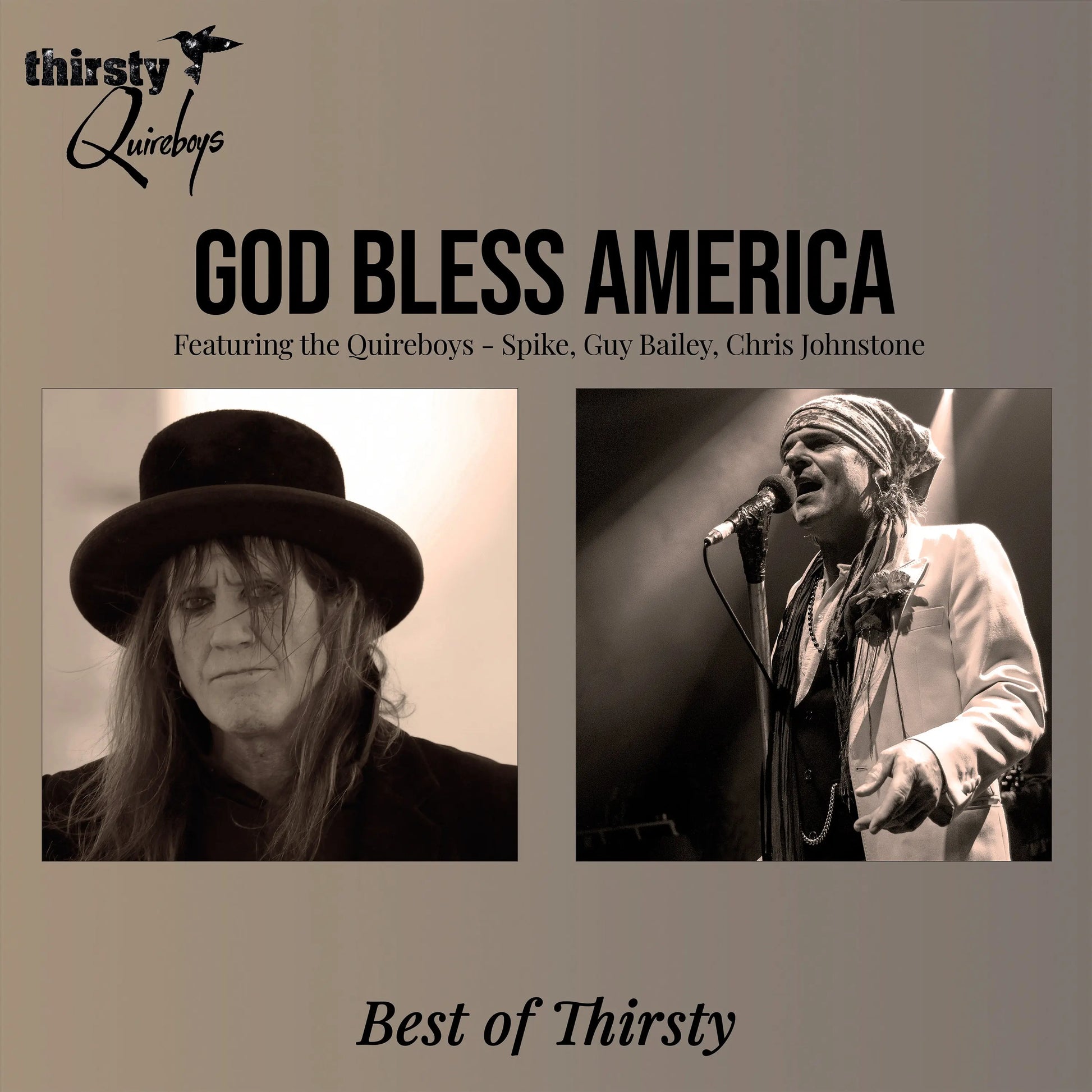 Thirsty Quireboys - God Bless America: The Best Of Thirsty [LP]