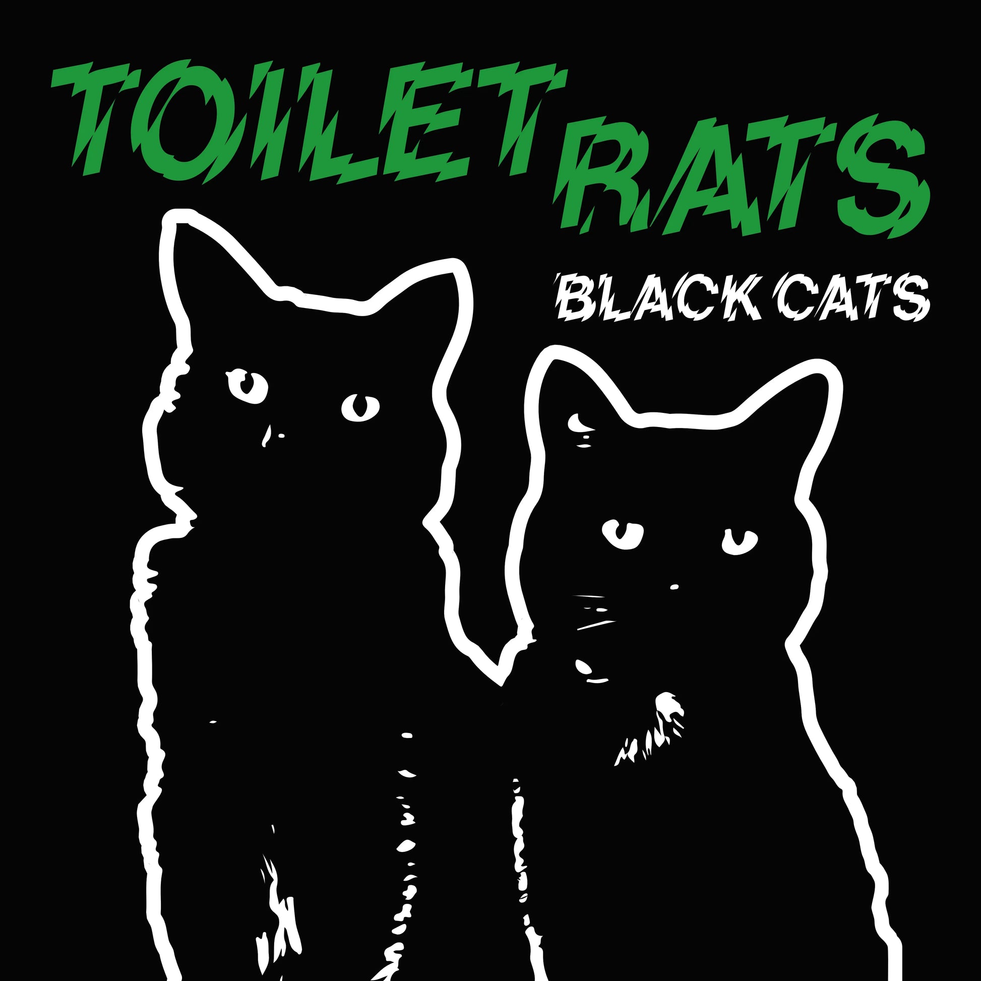 Toilet Rats - Black Cats [LP]