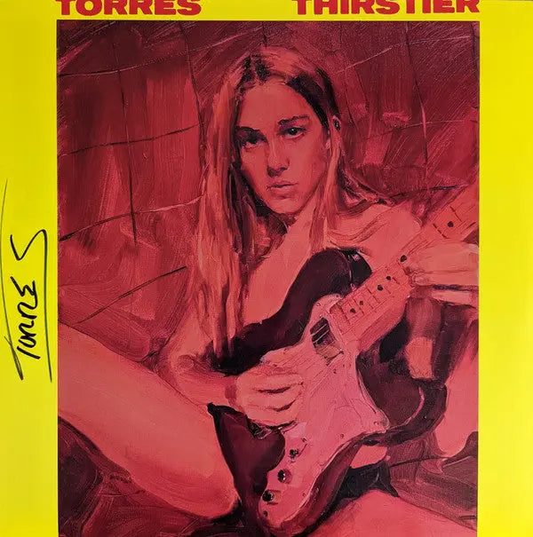 Torres - Thirstier [Black + White Vinyl Autographed Jacket]