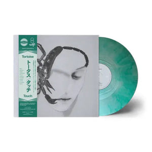 Tortoise — Touch [Smeared Electron Green LP] — record and packaging