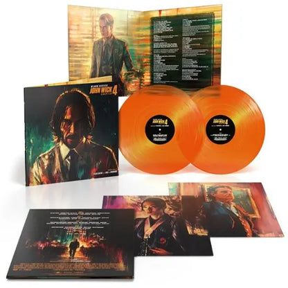 Tyler Bates & Joel J. Richard - John Wick: Chapter 4 (Original Score) [Transparent Orange Vinyl]